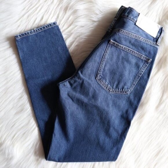 NWT Anthropologie M.i.H High Rise Vintage Style Distressed Cropped Jeans Size 25 - Picture 4 of 11